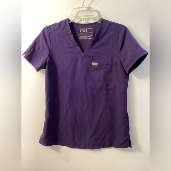 Figs‎ Technical Collection Scrub Top In Purple - Picture 4 of 9